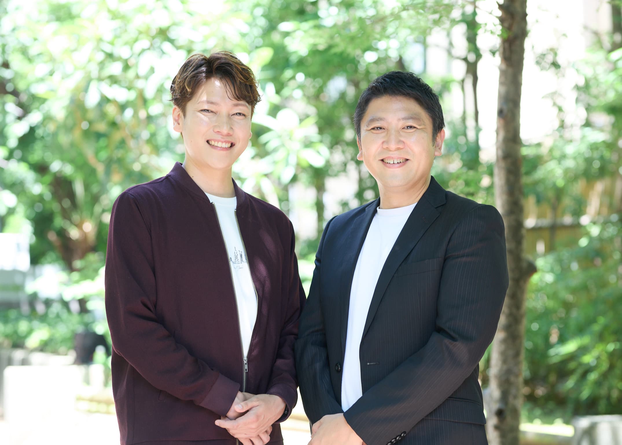 NTT 鈴木邦治 × TBSホールディングス 久我雄三